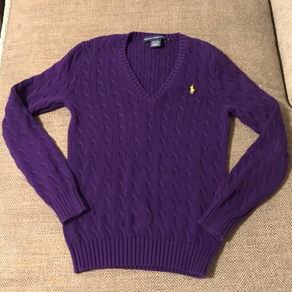 {Ralph Lauren} purple large VGUC - Picture 1 of 8